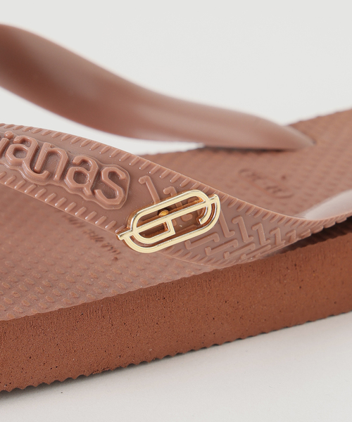 plage(プラージュ)の「HAVAIANAS / ハワイアナス 別注 PINS TOP SENSES サンダル(サンダル・レディース・アイボリー/ブラウン・24.5cm/23cm/22cm)」の18枚目の写真