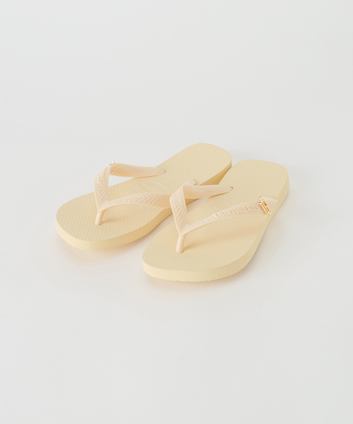 plage(プラージュ)の「HAVAIANAS / ハワイアナス 別注 PINS TOP SENSES サンダル(サンダル・レディース・アイボリー/ブラウン・24.5cm/23cm/22cm)」の20枚目の写真