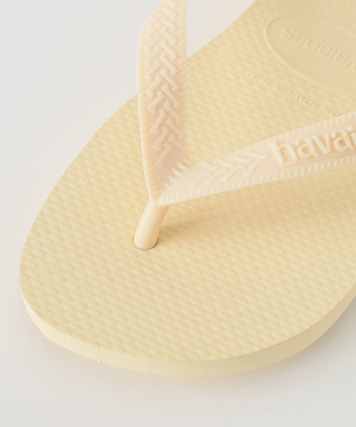 plage(プラージュ)の「HAVAIANAS / ハワイアナス 別注 PINS TOP SENSES サンダル(サンダル・レディース・アイボリー/ブラウン・24.5cm/23cm/22cm)」の21枚目の写真