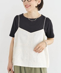 Green Parks | 前後2WAYレース刺繍ビスチェ(その他トップス)