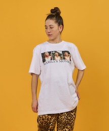 SAWINTO（ソイント）の「VARIOUS PRINTS ‐ MARILYN MONROE（Tシャツ/カットソー）」