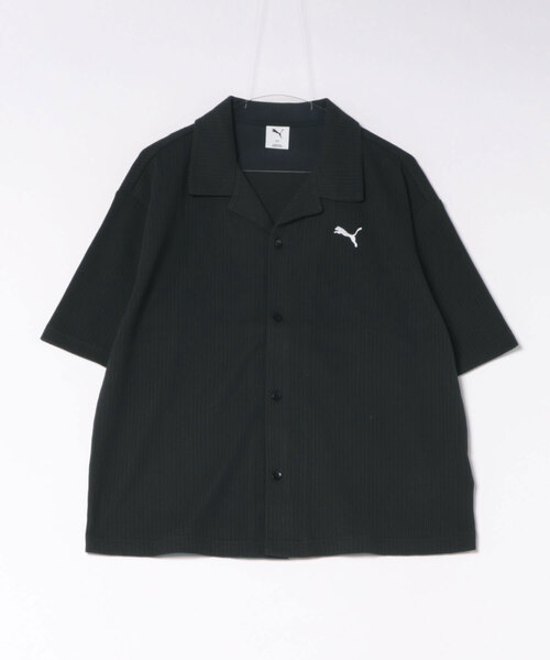 PUMA(プーマ)の「PUMA ウェア プーマウェア M WARDROBE ESS WAFFLE SHIRT ショートスリーブ 636809 01BK(Tシャツ/カットソー・メンズ・ブラック・X-LARGE/SMALL/MEDIUM/LARGE)」の1枚目の写真
