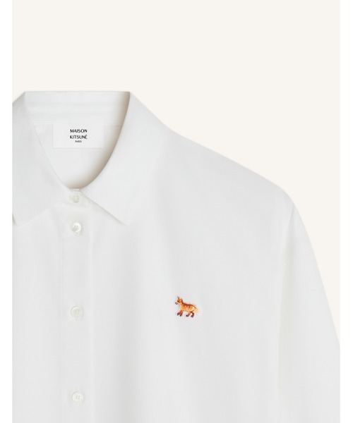 Maison Kitsune（メゾンキツネ）の「BABY FOX CASUAL SHIRT（シャツ/ブラウス・レディース・ホワイト・34/40/38/36）」の3枚目の写真