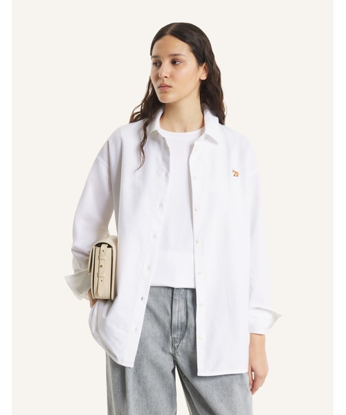Maison Kitsune（メゾンキツネ）の「BABY FOX CASUAL SHIRT（シャツ/ブラウス・レディース・ホワイト・34/40/38/36）」の6枚目の写真