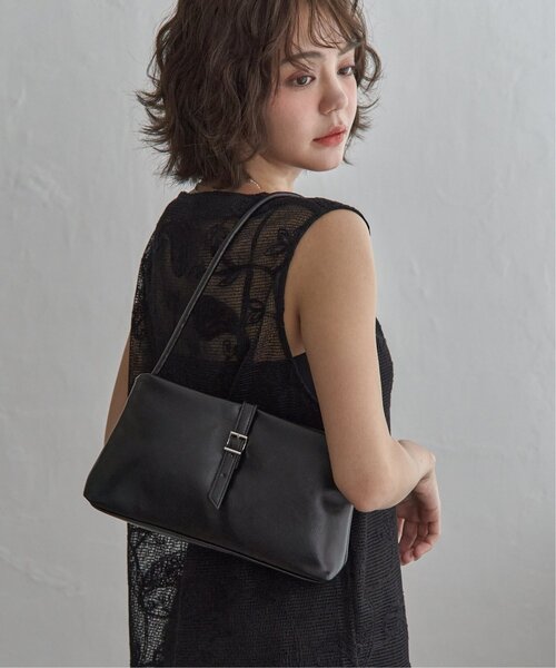 notch.(ノッチ)の「ベルテッドワンショルダーバッグ(トートバッグ・レディース・ブラック/オフホワイト・ONESIZE)」の3枚目の写真