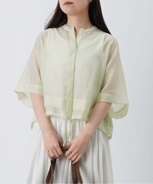 LUCA/LADY LUCK LUCA（ルカ/レディラックルカ）の「LC/LLL シースルー5分袖シャツ（シャツ/ブラウス）」