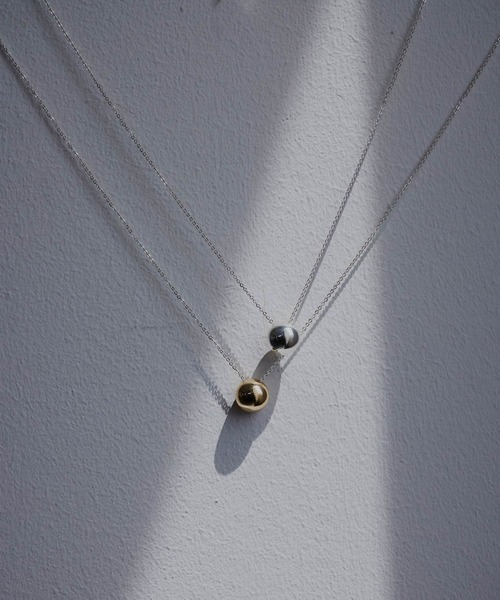 Nothing And Others（ナッシングアンドアザーズ）の「Pebble Necklace（ネックレス・レディース・シルバー・FREE）」の5枚目の写真