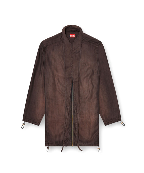 DIESEL（ディーゼル）の「ウィメンズ デニムジャケット DE-TROIT-S（デニムジャケット・レディース・ブラック・LARGE/MEDIUM/SMALL/X-LARGE/X-SMALL）」の6枚目の写真