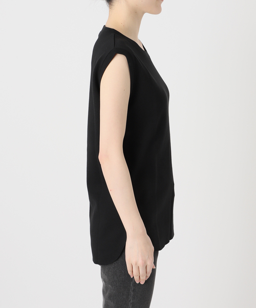 JOURNAL STANDARD relume（ジャーナルスタンダード　レリューム）の「《追加》TCダンボールノースリーブ（Tシャツ/カットソー・レディース・グレー/ブラック/バーガンディー/ブラウン/ホワイト・FREE）」の21枚目の写真