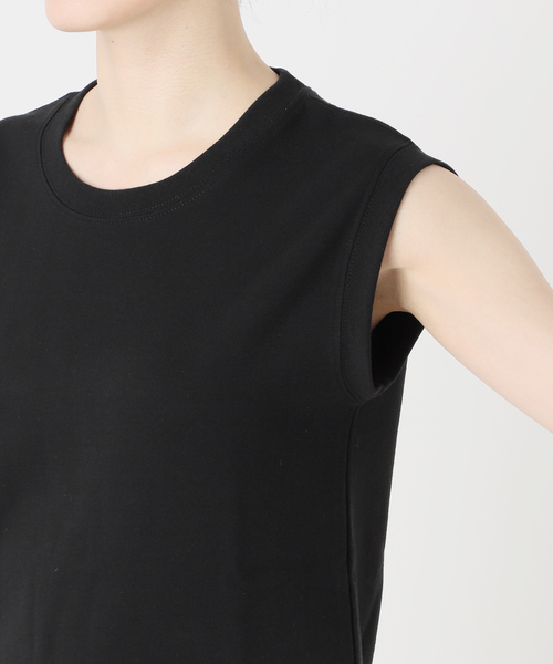 JOURNAL STANDARD relume（ジャーナルスタンダード　レリューム）の「《追加》TCダンボールノースリーブ（Tシャツ/カットソー・レディース・グレー/ブラック/バーガンディー/ブラウン/ホワイト・FREE）」の22枚目の写真