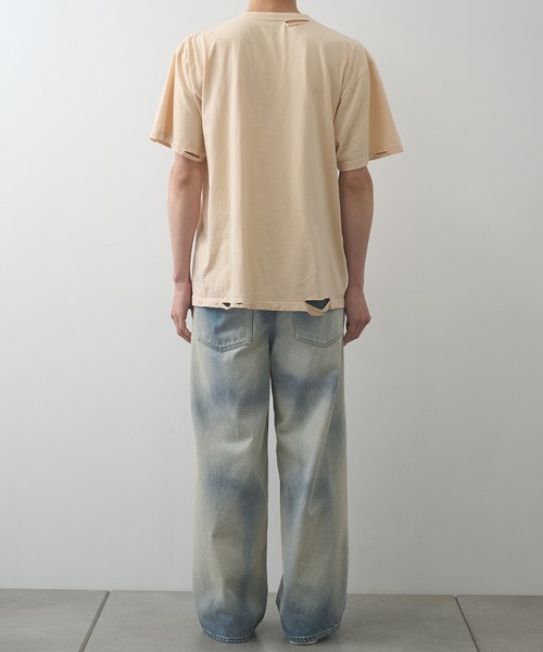 FACCIES（ファチーズ）の「【FACCIES】AGINGA FADE TEE(HEARD)（Tシャツ/カットソー・メンズ・ブラック/クリーム/ライトブルー・2/1）」の17枚目の写真