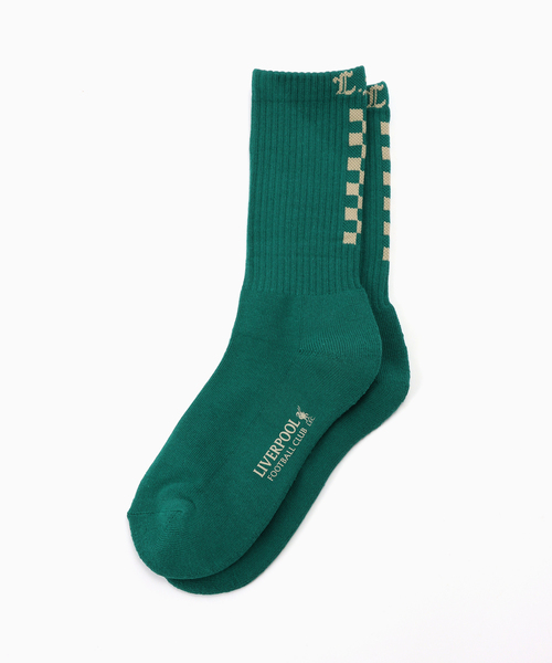 417 EDIFICE(フォーワンセブンエディフィス)の「【Liverpool FC / リバプール FC】SOX B(ソックス/靴下・メンズ・ブラック/ホワイト/グリーン・FREE)」の3枚目の写真