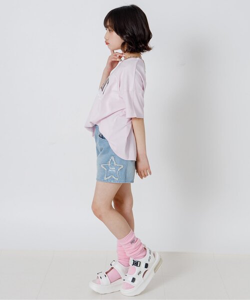 algy(アルジー)の「アソートデニムショートパンツ(その他パンツ・キッズ・サックスブルー/ブルー/ブラック・160/150/140/130/120)」の9枚目の写真