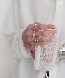 SOEMIN | Ball chain double ring/ボールチェーンダブルリング(リング)