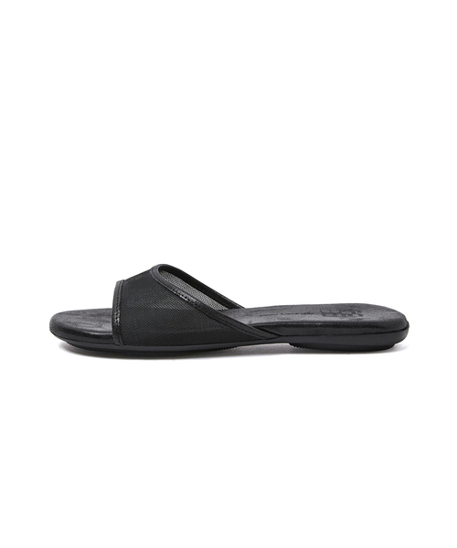 FOGGY MOODY（ポギムディ）の「Clean 0053. Symbol Mesh Slides - 3colors（サンダル・レディース・レッド/ブラック/シルバー・22.5cm/23cm/23.5cm/24cm/24.5cm/25cm）」の2枚目の写真