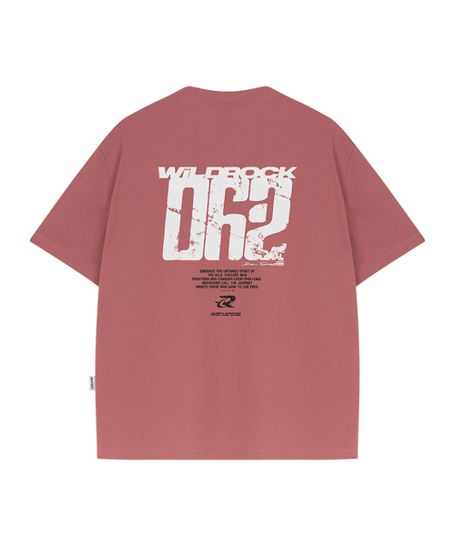 WILDROCK（ワイルドロック）の「WILD 062 クールコットンオーバーサイズ半袖Tシャツ（Tシャツ/カットソー・メンズ・イエロー/ピンク/ホワイト/ブラック/スカイブルー/チャコール/ブルー・SMALL/MEDIUM/LARGE）」の7枚目の写真