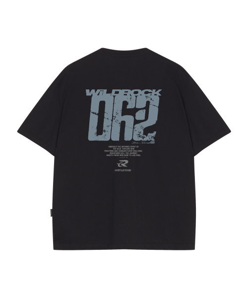 WILDROCK（ワイルドロック）の「WILD 062 クールコットンオーバーサイズ半袖Tシャツ（Tシャツ/カットソー・メンズ・イエロー/ピンク/ホワイト/ブラック/スカイブルー/チャコール/ブルー・SMALL/MEDIUM/LARGE）」の8枚目の写真