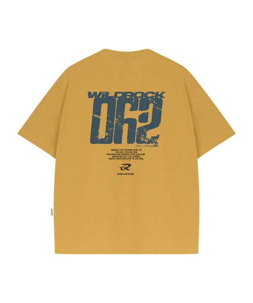WILDROCK（ワイルドロック）の「WILD 062 クールコットンオーバーサイズ半袖Tシャツ（Tシャツ/カットソー・メンズ・イエロー/ピンク/ホワイト/ブラック/スカイブルー/チャコール/ブルー・SMALL/MEDIUM/LARGE）」の13枚目の写真