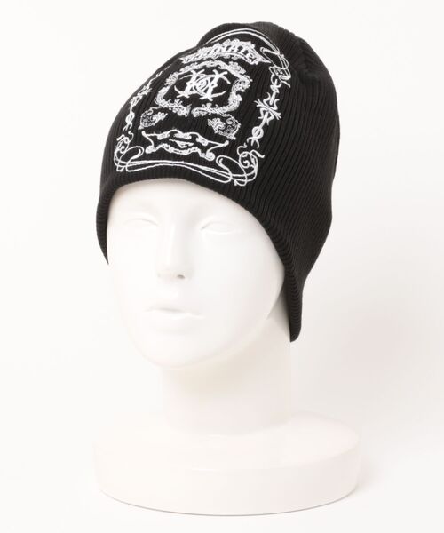 L.H.P(エルエイチピー)の「ERINAIE/エリナイエ/MOON BEANIE(ニットキャップ/ビーニー・レディース・ブラック・F)」の1枚目の写真