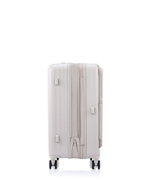 AMERICAN TOURISTER（アメリカンツーリスター）の「アメリカンツーリスター TRANTO スピナー68/25 エキスパンダー TSA BO ワームグレー（スーツケース/キャリーバッグ・メンズ・グレー系・M）」の7枚目の写真