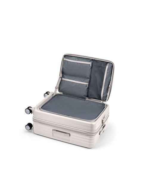 AMERICAN TOURISTER（アメリカンツーリスター）の「アメリカンツーリスター TRANTO スピナー68/25 エキスパンダー TSA BO ワームグレー（スーツケース/キャリーバッグ・メンズ・グレー系・M）」の9枚目の写真