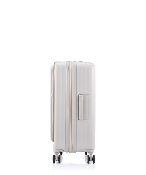 AMERICAN TOURISTER（アメリカンツーリスター）の「アメリカンツーリスター TRANTO スピナー68/25 エキスパンダー TSA BO ワームグレー（スーツケース/キャリーバッグ・メンズ・グレー系・M）」の4枚目の写真