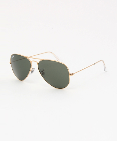 Ray-Ban(レイバン)の「Ray-Ban / Aviator(メガネ・メンズ・ブラック/ブラウン・ONE SIZE)」の1枚目の写真