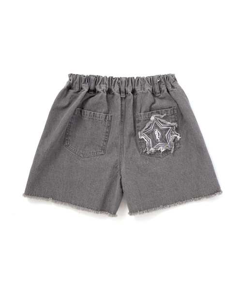 ZIDDY(ジディ)の「【接触冷感】ダメージショートパンツ(130~160cm)(デニムパンツ・キッズ・ブラック/ブルー・140cm/150cm/FREE/130cm)」の10枚目の写真