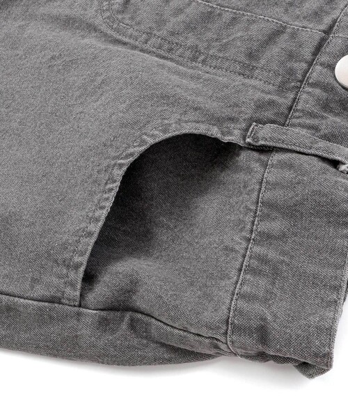 ZIDDY(ジディ)の「【接触冷感】ダメージショートパンツ(130~160cm)(デニムパンツ・キッズ・ブラック/ブルー・140cm/150cm/FREE/130cm)」の12枚目の写真