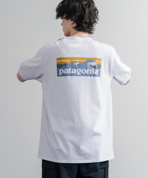 Patagonia パタゴニア M'S BOARDSHORT LOGO POCKET RESPONSIBILI-TEE