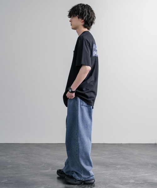 patagonia（パタゴニア）の「Patagonia パタゴニア M'S BOARDSHORT LOGO POCKET RESPONSIBILI-TEE 胸ポケット付きバックプリント半袖Tシャツ（Tシャツ/カットソー・メンズ・ブラック/ホワイト・XL/L/S/M）」の14枚目の写真
