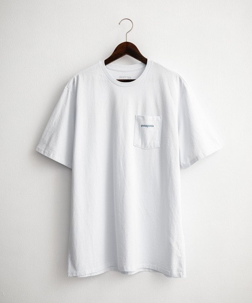 patagonia（パタゴニア）の「Patagonia パタゴニア M'S BOARDSHORT LOGO POCKET RESPONSIBILI-TEE 胸ポケット付きバックプリント半袖Tシャツ（Tシャツ/カットソー・メンズ・ブラック/ホワイト・XL/L/S/M）」の18枚目の写真