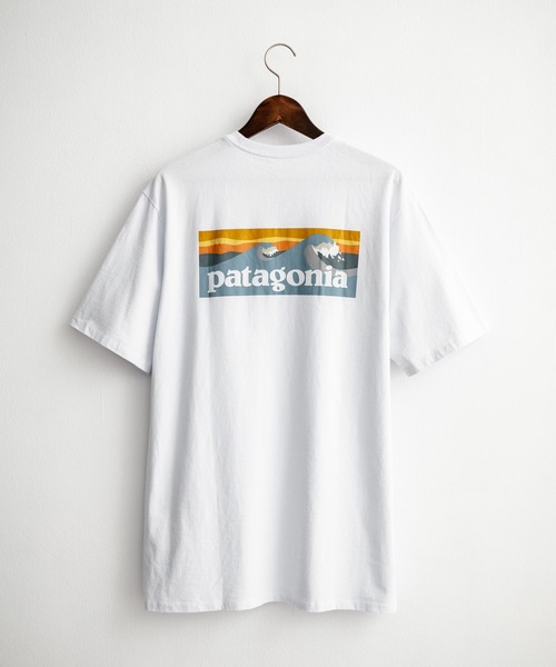 patagonia（パタゴニア）の「Patagonia パタゴニア M'S BOARDSHORT LOGO POCKET RESPONSIBILI-TEE 胸ポケット付きバックプリント半袖Tシャツ（Tシャツ/カットソー・メンズ・ブラック/ホワイト・XL/L/S/M）」の19枚目の写真