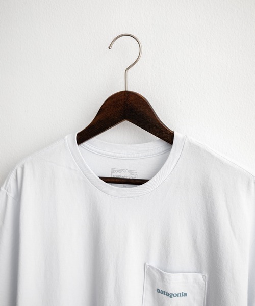 patagonia（パタゴニア）の「Patagonia パタゴニア M'S BOARDSHORT LOGO POCKET RESPONSIBILI-TEE 胸ポケット付きバックプリント半袖Tシャツ（Tシャツ/カットソー・メンズ・ブラック/ホワイト・XL/L/S/M）」の20枚目の写真