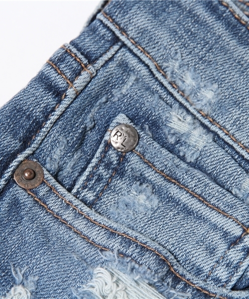 Denim & Supply Ralph Lauren（デニムアンドサプライラルフローレン）の「Kayla クロップド スキニー ジーンズ（デニムパンツ・レディース・ブルー・24/28/29/25/26/27）」の16枚目の写真