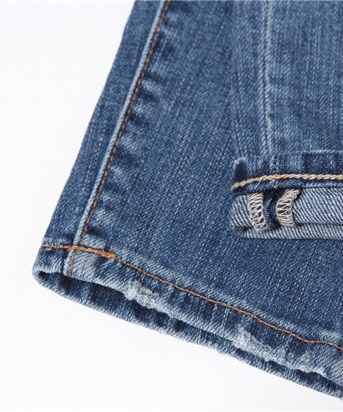 Denim & Supply Ralph Lauren（デニムアンドサプライラルフローレン）の「Kayla クロップド スキニー ジーンズ（デニムパンツ・レディース・ブルー・24/28/29/25/26/27）」の8枚目の写真