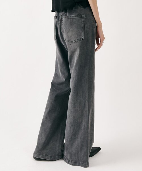 goocy（グーシー）の「ストレッチデニム切替パンツ（デニムパンツ・レディース・ブルー/ブラック・SMALL/MEDIUM）」の12枚目の写真