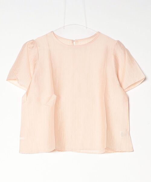 Dream garden(ドリームガーデン)の「ビスチェ&ブラウス 2枚セットアップ(Tシャツ/カットソー・レディース・ホワイト/ブラック/ピンク/ブルー/ベージュ・FREE)」の7枚目の写真