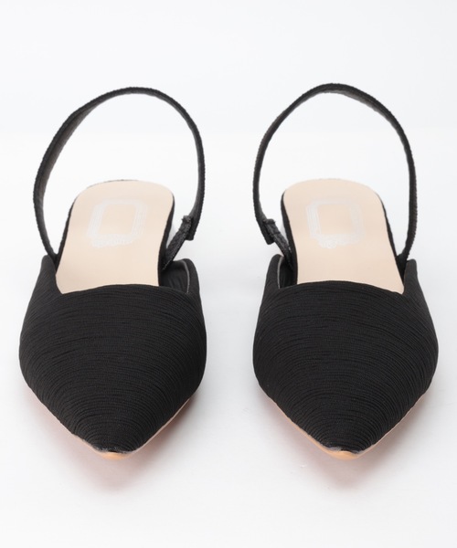 Lace Ladies(レースレディース)の「テクスチャー バックストラップ ポインテッドトゥ ヒール パンプス(パンプス・レディース・グレー/アイボリー/ブラック・22.5cm/23cm/23.5cm/24cm/24.5cm/25cm)」の19枚目の写真