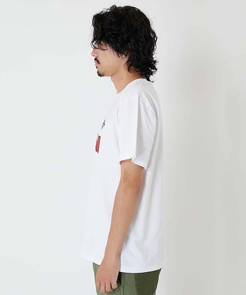 HOLLYWOOD RANCH MARKET（ハリウッドランチマーケット）の「I LEFT MY HEART HRM ショートスリーブTシャツ（Tシャツ/カットソー・メンズ・ホワイト/ネイビー・L/M/S/XL）」の4枚目の写真