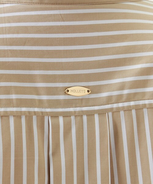 NOLLEY’S(ノーリーズ)の「ウォッシャブルストライプベーシックシャツ(シャツ/ブラウス・レディース・ブルー系その他/ピンク系その他/ベージュ系その他/ベージュ系その他2・36/38)」の6枚目の写真