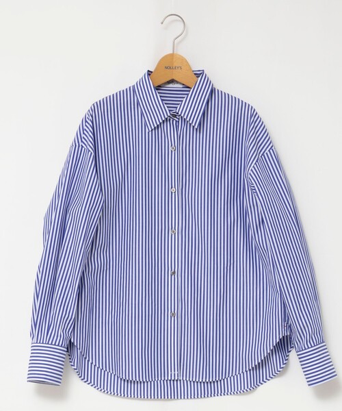 NOLLEY’S(ノーリーズ)の「ウォッシャブルストライプベーシックシャツ(シャツ/ブラウス・レディース・ブルー系その他/ピンク系その他/ベージュ系その他/ベージュ系その他2・36/38)」の7枚目の写真