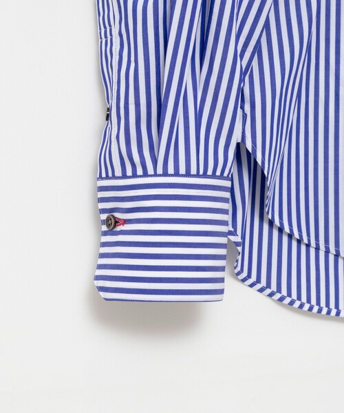 NOLLEY’S(ノーリーズ)の「ウォッシャブルストライプベーシックシャツ(シャツ/ブラウス・レディース・ブルー系その他/ピンク系その他/ベージュ系その他/ベージュ系その他2・36/38)」の10枚目の写真