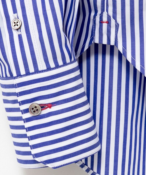 NOLLEY’S(ノーリーズ)の「ウォッシャブルストライプベーシックシャツ(シャツ/ブラウス・レディース・ブルー系その他/ピンク系その他/ベージュ系その他/ベージュ系その他2・36/38)」の19枚目の写真
