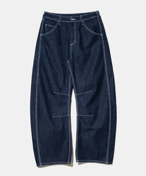 Universal Style Wear(ユニバーサルスタイルウェア)の「Universal Style Wear/ユニバーサルスタイルウェア Curve painter pants(その他パンツ・メンズ・ホワイト/ダークインディゴブルー・LARGE/X-LARGE/MEDIUM)」の1枚目の写真