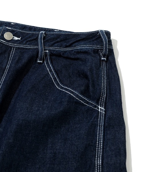 Universal Style Wear(ユニバーサルスタイルウェア)の「Universal Style Wear/ユニバーサルスタイルウェア Curve painter pants(その他パンツ・メンズ・ホワイト/ダークインディゴブルー・LARGE/X-LARGE/MEDIUM)」の5枚目の写真