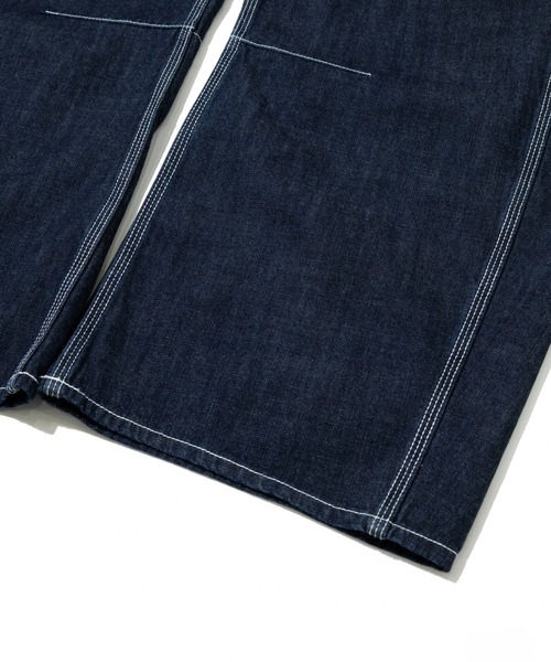 Universal Style Wear(ユニバーサルスタイルウェア)の「Universal Style Wear/ユニバーサルスタイルウェア Curve painter pants(その他パンツ・メンズ・ホワイト/ダークインディゴブルー・LARGE/X-LARGE/MEDIUM)」の7枚目の写真