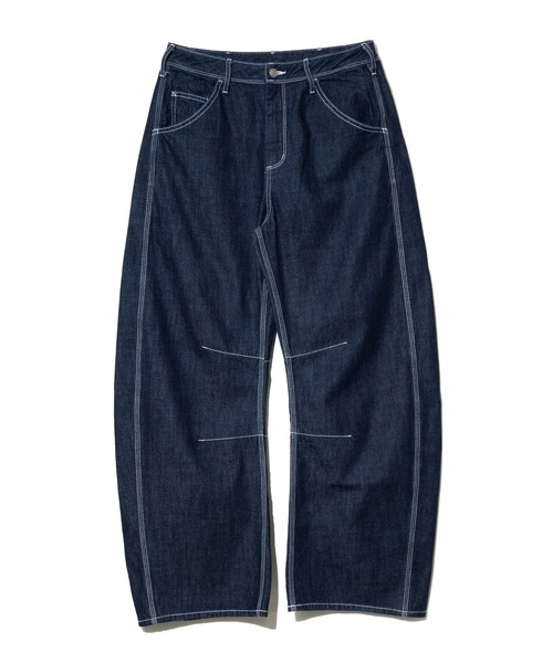 Universal Style Wear(ユニバーサルスタイルウェア)の「Universal Style Wear/ユニバーサルスタイルウェア Curve painter pants(その他パンツ・メンズ・ホワイト/ダークインディゴブルー・LARGE/X-LARGE/MEDIUM)」の9枚目の写真