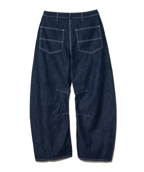 Universal Style Wear(ユニバーサルスタイルウェア)の「Universal Style Wear/ユニバーサルスタイルウェア Curve painter pants(その他パンツ・メンズ・ホワイト/ダークインディゴブルー・LARGE/X-LARGE/MEDIUM)」の10枚目の写真