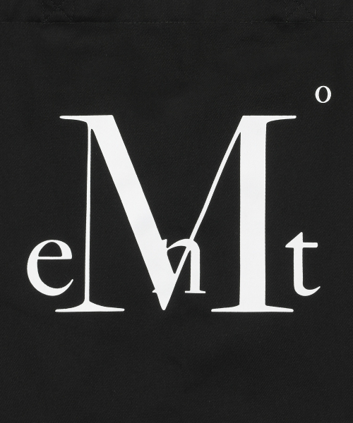 MUCENT(ムセント)の「ティンシグネチャーロゴエコバッグ 男女共用(エコバッグ/サブバッグ・レディース・ブラック・FREE)」の5枚目の写真